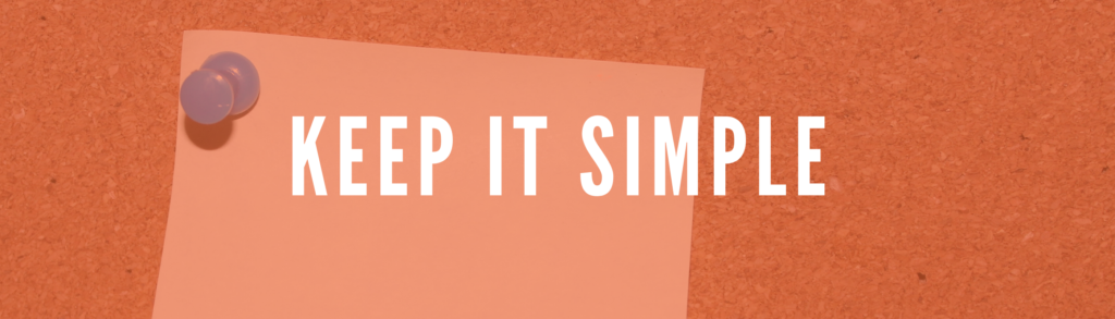 Keep it Simple Blog